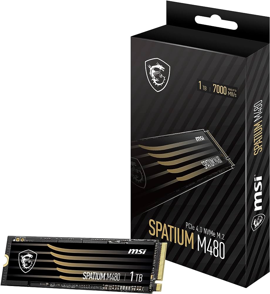 Ổ cứng SSD MSI SPATIUM M480 PRO PCIe 4.0 NVMe M.2 1TB
