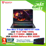  Laptop Gaming Acer Nitro 5 Eagle AN515 57 720A 