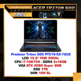  Laptop Gaming Acer Predator Triton 500 PT515-52 72U2 