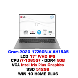  Laptop LG Gram 2020 17Z90N-V.AH75A5 