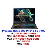  Laptop Gaming ACER Predator Helios PH315 53 770L 