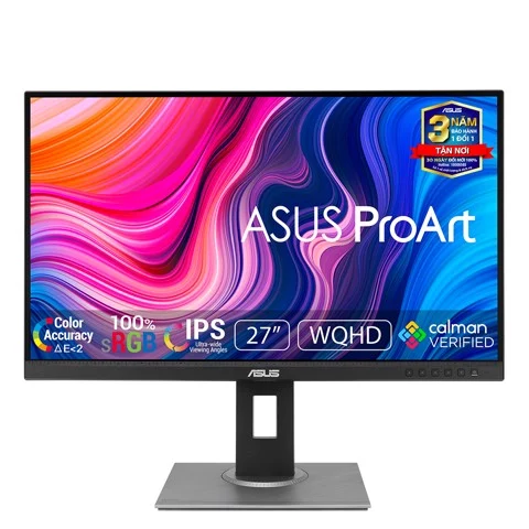 Màn Hình Asus Proart Pa278Qv - P 27" Ips 2K 75Hz Chuyên Đồ Họa