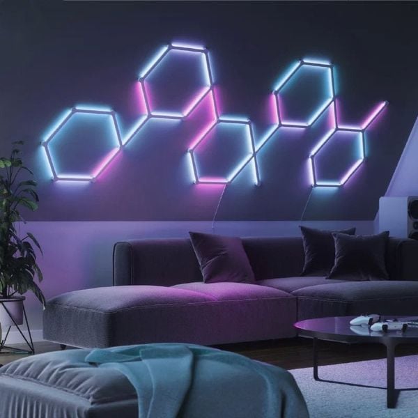  Đèn thông minh Nanoleaf Lines 3 ô đèn (Bộ mở rộng) (NL59-E-0001LW-3PK) 