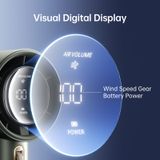  Quạt du lịch cầm tay đa năng Jisulife PRO1 FA53 Green 3600mah 