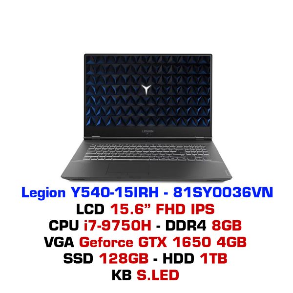  Laptop Lenovo Legion Y540-15IRH 81SY0036VN 