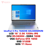  Laptop Lenovo IdeaPad 5 Pro 16ACH6 82L500WKVN 