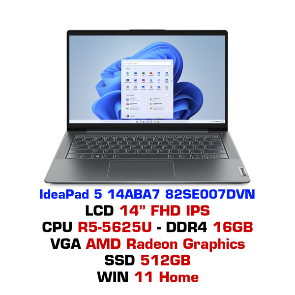 Laptop Lenovo IdeaPad 5 14ABA7 82SE007DVN