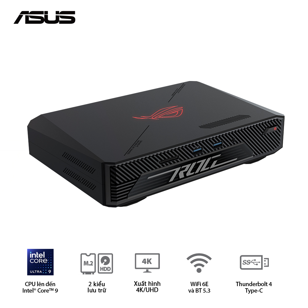  Máy bộ ASUS NUC ROG Intel / U9 185H / RNUC14SRKU9189A1I 