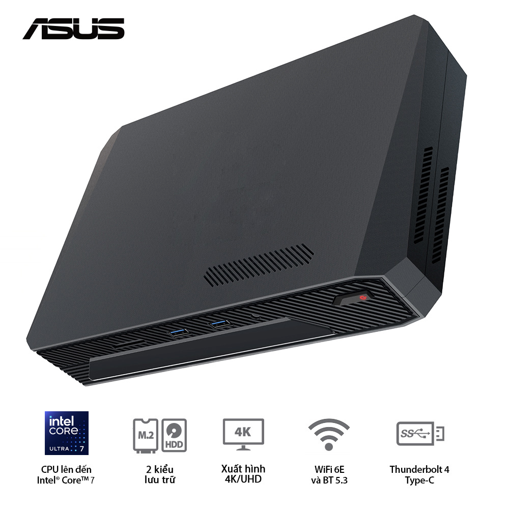 Máy bộ ASUS NUC ROG Intel / U9 185H / RNUC14SRKU910001I