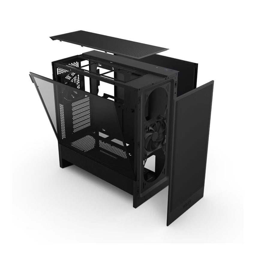  Vỏ máy tính NZXT H5 Flow Black (CC-H52FB-01) 