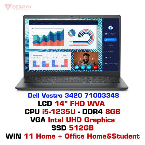 Laptop Dell Vostro 3420 71003348