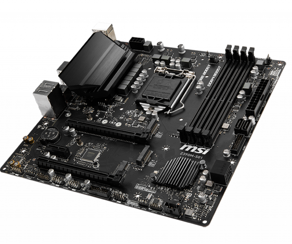 MSI 【中古】MSI製 ATXマザーボード Z390-S01 LGA1151 [管理