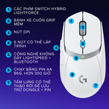  Chuột Logitech G309 Lightspeed Wireless Bluetooth Trắng 