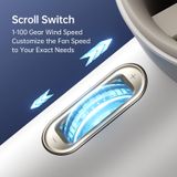  Quạt du lịch cầm tay đa năng Jisulife PRO1 FA53 White 3600mah 