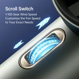  Quạt du lịch cầm tay đa năng Jisulife PRO1 FA53 Green 3600mah 