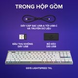  Bàn phím Logitech G515 TKL Lightspeed Wireless RGB Trắng 