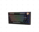  Bàn phím cơ AKKO PC75B Plus v2 Black Gold Akko Cs Switch Crystal 