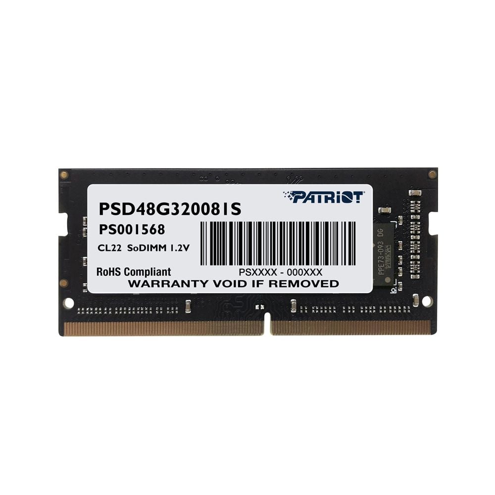 Ram Patriot 1X8Gb Cl22 3200 Sodimm (Psd48G320081S)