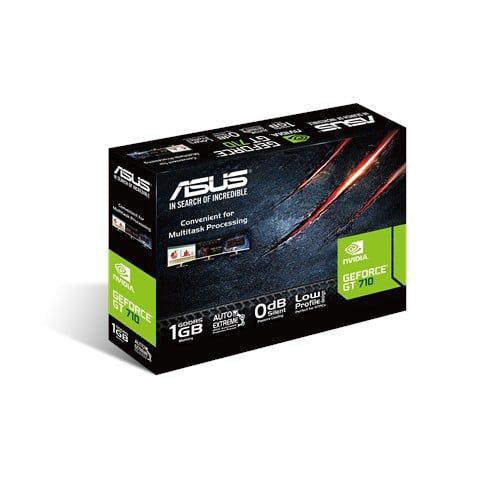  Card màn hình ASUS GeForce GT 710 SL 1GD5 BRK (GT710-SL-1GD5-BRK) 