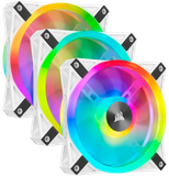  Bộ 3 quạt Corsair QL120 WHITE RGB LED kèm Node Core (CO-9050104-WW) 