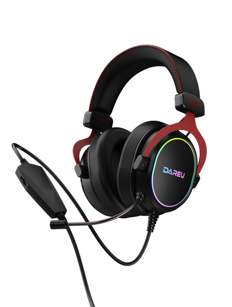 Tai nghe DareU EH925L Black Red RGB