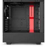  Case NZXT H510 MATTE BLACK/RED 