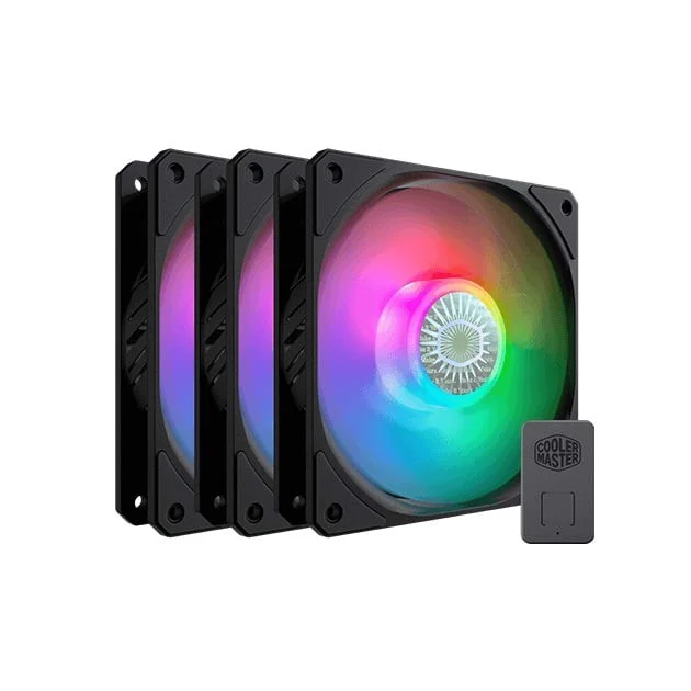 Bộ 3 Quạt Cooler Master Sickleflow 120 Argb