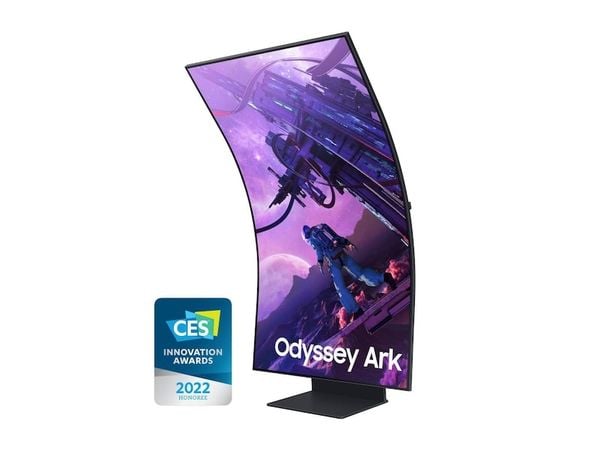  Màn hình cong Samsung Odyssey Ark LS55BG970 55" VA 4K 165Hz Quantum Mini-LED 