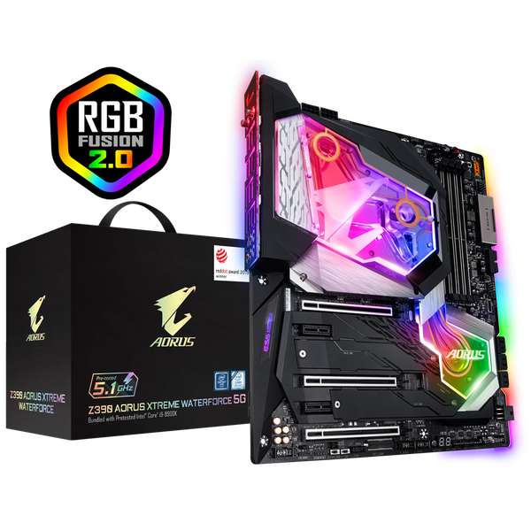  Z390 AORUS XTREME WATERFORCE 5G(tích hợp CPU i9 9900K) 