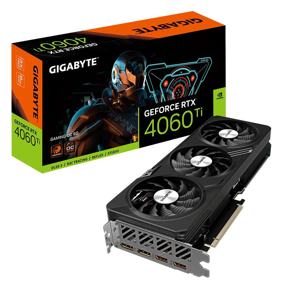 Card Màn Hình Gigabyte Geforce Rtx 4060 Ti Gaming Oc 8G (Gv - N406Tgaming - Oc - 8Gd)