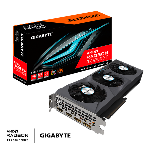  GIGABYTE Radeon RX 6700 XT EAGLE 12G 