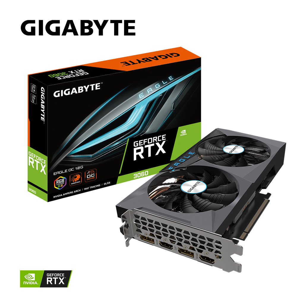 Gigabyte GeForce RTX 3060 GAMING OC V2 (LHR) - Carte graphique Gigabyte sur