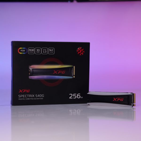  SSD ADATA XPG SPECTRIX S40G RGB 256GB 