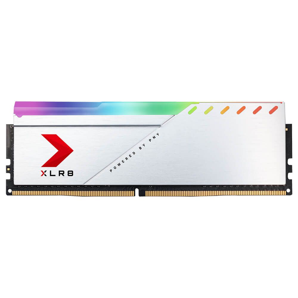 Ram Pny Xlr8 Silver 1X8Gb 3200 Rgb