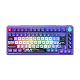  Bàn phím Machenike K600T-B82 White Purple Tri-Mode Green switch 