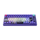  Bàn phím Machenike K600T-B82 White Purple Tri-Mode Green switch 