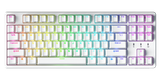  Bàn Phím Cơ Không Dây Durgod Cavalry 87 White Kailh Turbo Brown Switch 