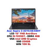  Laptop Acer Aspire 3 A315 56 59XY 