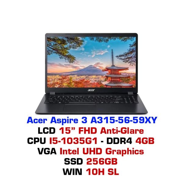  Laptop Acer Aspire 3 A315 56 59XY 