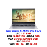  Laptop Acer Aspire 5 A515 54G 56JG 