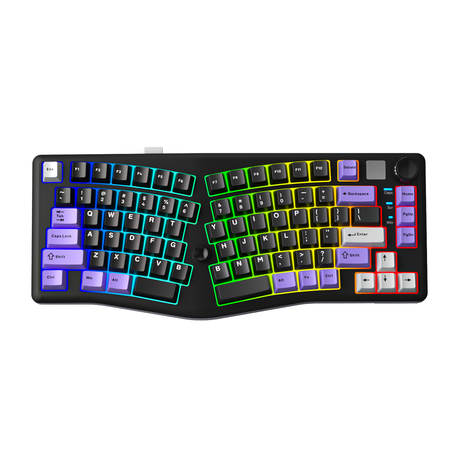 Bàn phím Leobog A75 TM (Tím+đen/Rambo Switch) A7505