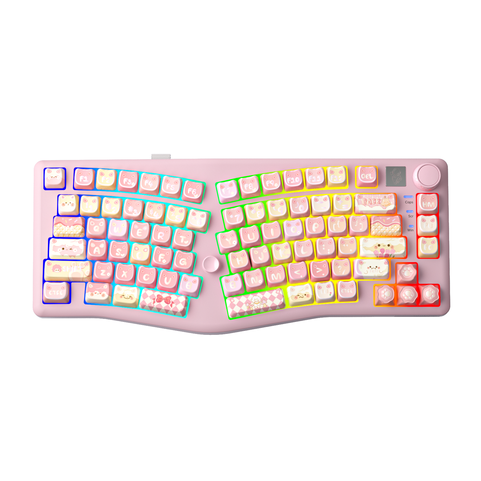 Bàn phím Leobog A75 TM (Moon Cat hồng/ Rambo switch) A7503
