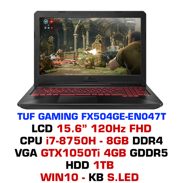  Laptop Asus TUF Gaming FX504GE-EN047T 