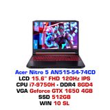  Laptop Gaming Acer Nitro 5 AN515 54 74CD 