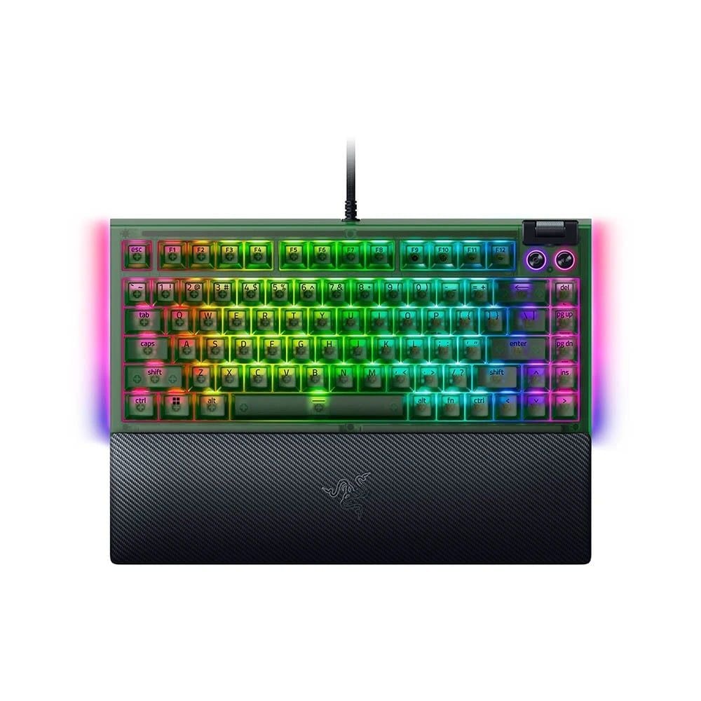 Bàn phím Razer BlackWidow V4 75% Phantom Green Edition