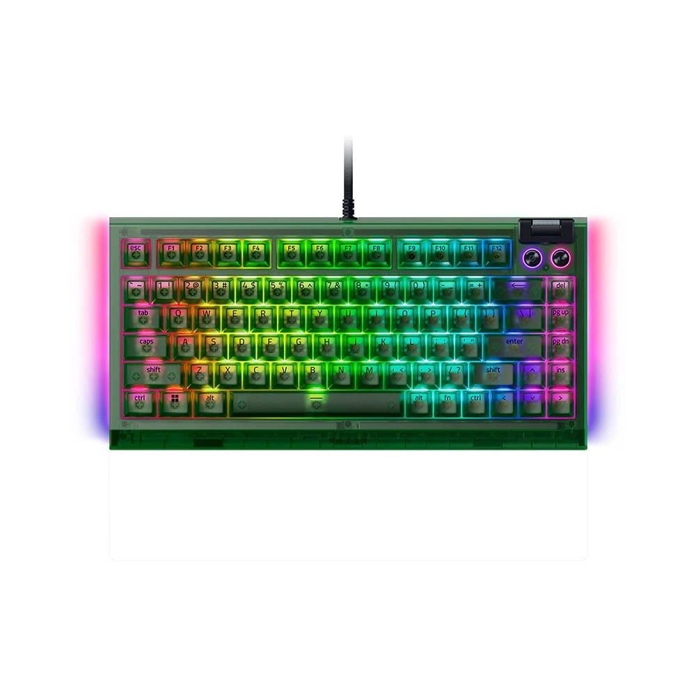 Bàn phím Razer BlackWidow V4 75% Phantom Green Edition