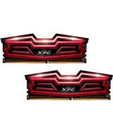  (16G DDR4 2x8G 2400 ) ADATA XPG Dazzle LED RED 