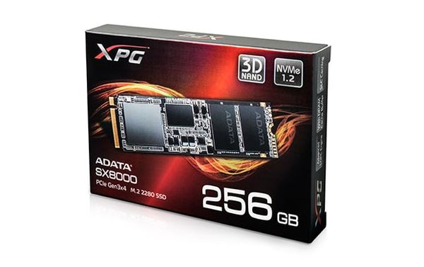  Ổ cứng SSD Adata XPG SX8000 PCIe Gen3x4 NVMe M.2 2280 256GB 