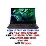  Laptop Gigabyte AERO 15 OLED XD 73S1624GH 