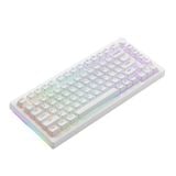 Bàn phím cơ AKKO 5075B Plus White Akko Switch v3 Cream Blue Pro 